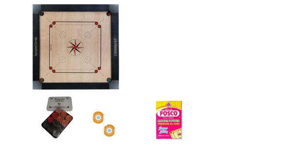 35 Inch Club Tournament Carrom Board Full Water Proof (Matte)